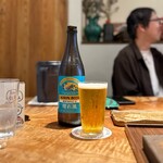 とんかつ乃ぐち - 晴れ風(中瓶1,000円)