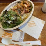 ヤミー ハワイアンバーベキュー - シュリンプガーリックライス　1280円