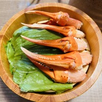 蟹料理・和牛しゃぶしゃぶ・海鮮 天空-SORA- - 紅ズワイ蟹爪のしゃぶしゃぶ