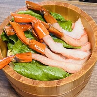 蟹料理・和牛しゃぶしゃぶ・海鮮 天空-SORA- - 紅ズワイ蟹のしゃぶしゃぶ
