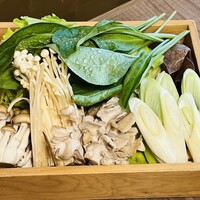 蟹料理・和牛しゃぶしゃぶ・海鮮 天空-SORA- - しゃぶしゃぶ野菜盛り合わせ