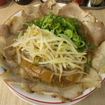 京都ラーメン きんざん - きんざん（京都醤油）特製ラーメン（肉3倍野菜大）