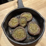 ワイン＆カフェ アダージョ - しいたけボーノ３８０円