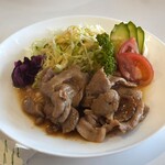 喫茶まりも - 生姜焼き