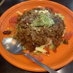 キャプテンカンガルー - タコライス美味しかったです！肉は味がしっかりめなんですが、上に乗ってるアボカドや野菜たちがアクセントになって最高でした！