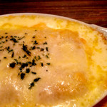 前菜：ピカルディ風グラタン、近影。