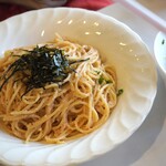 喫茶まりも - 明太子スパゲッティ　　しっかり辛いぜ！