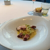 RISTORANTE OZIO - タコと枝豆のペペロンチーノ