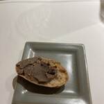 ワイン＆カフェ アダージョ - お通し　レバーパテ