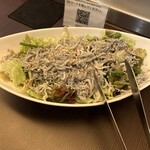 鉄板二百℃ - しらすサラダ