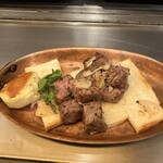 鉄板二百℃ - 牛フィレステーキアップ