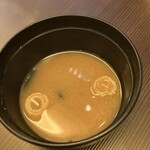 鉄板二百℃ - 味噌汁