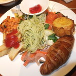 ノーザンテラスダイナー - ランチバイキング　２１００円　いただいたもの　【　２０１３年２月　】