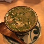 島ノ飯 みなもと - 車海老の茶碗蒸し