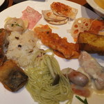 ノーザンテラスダイナー - ランチバイキング　２１００円　いただいたもの　【　２０１２年３月　】