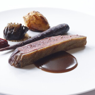 地元の食材、京のフレンチ