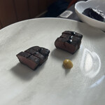 スタミナ苑 - ハツのたたき