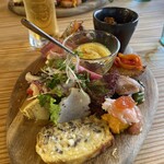 Dietro i tempi - 久しぶりのウッドプレート提供