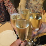 ノーザンテラスダイナー - カンパーイ♪　スパークリング　マルティーニ ブリュット スプマンテ(イタリア)　ボトル　２７００円　【　２０１４年９月　】