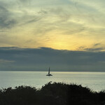 クラブインターコンチネンタルラウンジ - 夕日とヨット　ヨットはホテルがやっている夕日を見るツアー