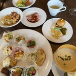 レストラン ヴァロリス - アメリカ料理の数々