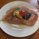 ひつじや - 生ハムと果物パン