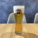 鰻のきくち - 生ビール / キリン一番搾り