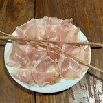 ピッツェリア ピッキ - 生ハムとグリッシーニ