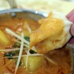 プリンス　インドレストラン - マンゴーチキンカレー