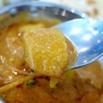 プリンス　インドレストラン - マンゴーチキンカレー