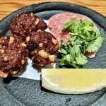 千ふく - 揚げ団子・ネームソーセージ