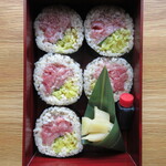 鮨 さかい - とろたく巻き