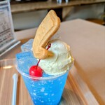 妖怪茶屋 - サクランボとアイス