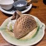 博多メシ 男厨 - いぶりがっことアボガドのクリームチーズ