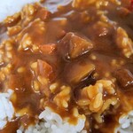 やまだ政店 - ビーフカレーアップ