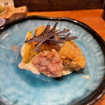 博多メシ 男厨 - 肉厚アジフライ