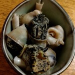 居酒屋 ほまれ - つぶ貝　 990円