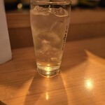 島ノ飯 みなもと - 珍しく日本酒飲むのでチェイサーもらってみる