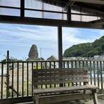 新鮮家 - テラス席(^^)