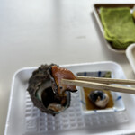 新鮮家 - サザエ、コリコリ食感とサザエの旨さが凝縮。