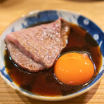 大皿焼肉 老中 - シャトーブリアンの薄切り