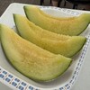 蒲郡オレンジパーク - 食べるメロン。