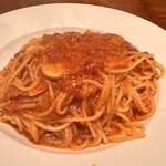 カプリチョーザ - 料理写真:トマトとニンニク(パスタ) 1,230