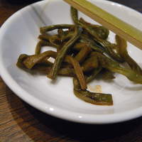 青菜 丸の内ブリックスクエア店 - つきだし　2009年9月