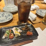 炭焼炉端ふじやま - つきだし