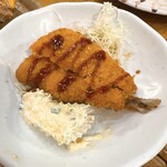 海鮮屋台おくまん - アジフライ