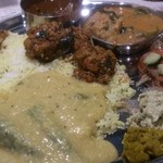 ゼロワンカレー - 南インド定食 あいがけ