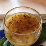 香桃 - 2014年9月玉子プリン　金木犀ソース