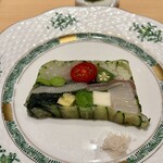 鮨 めい乃 - 魚と野菜のテリーヌ