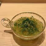 鮨 めい乃 - 茄子そうめん